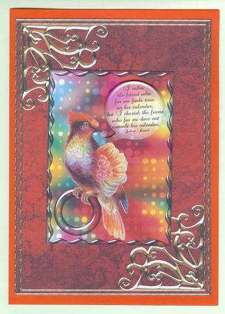 Vintage Birds 16.3, Fashionista by Christine Dixon
