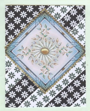 Daisy Set 2 Christmas Tones by Christine Dixon