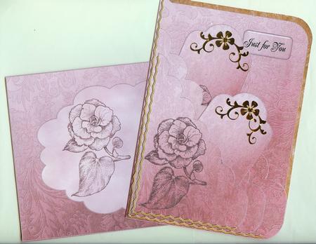 Glitter Rose Pocket Kit by Christine Dixon