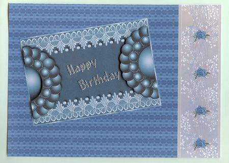 April Promise Border Sheet by Christine Dixon