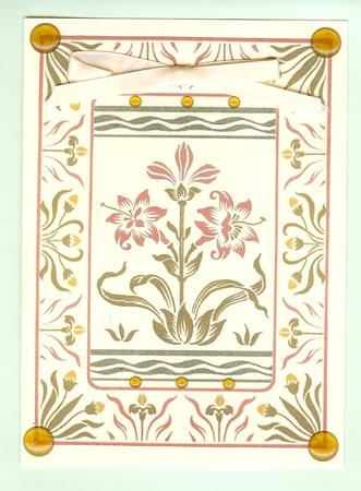 Pink Floral Quick Card Front by Christine Dixon