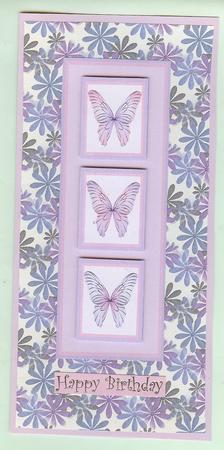 Flowered Backing Paper 1 by Christine Dixon