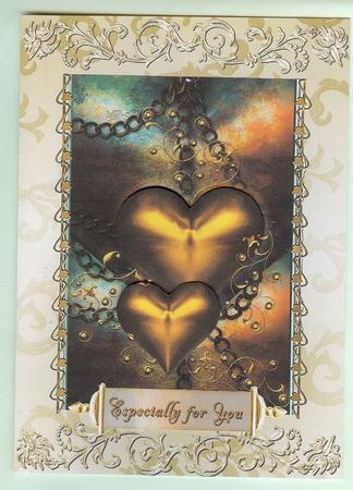 Gilding and Swirls in Gold by Christine Dixon
