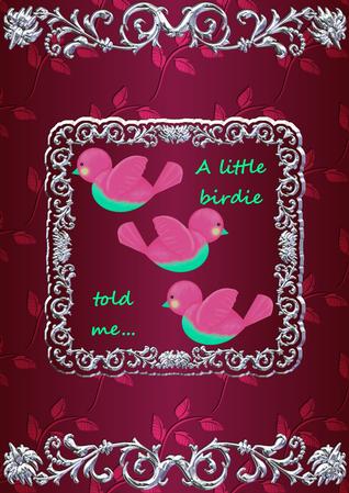 Silverleaf Card Front - Burgundy by Christine Dixon