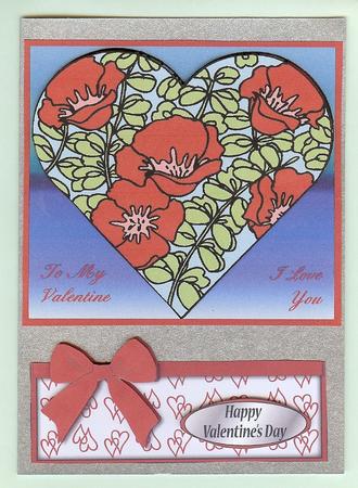 Poppy Heart by Christine Dixon