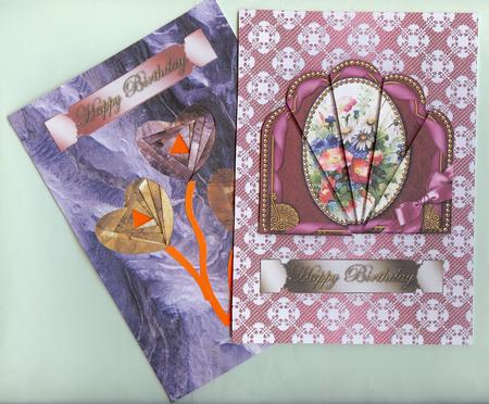 Happy Birthday Large Metallic Captions by Christine Dixon