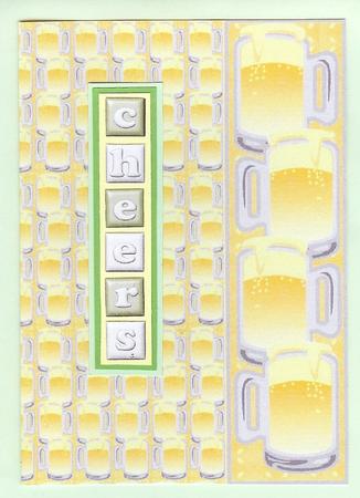 Suds Over the Top Border Sheet by Christine Dixon