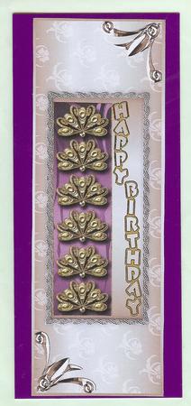 Fancy Embossed Bookmarks Set 3 by Christine Dixon
