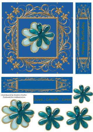 6x6 Fancy Frames by Christine Dixon