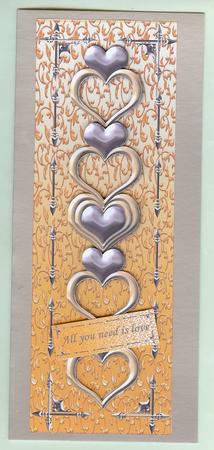 Decorative Corners - Metallic Silver by Christine Dixon