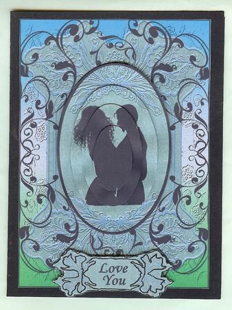 2 Silhouette Frames by Christine Dixon