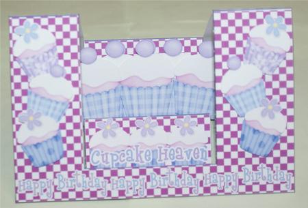 Pretty Coordinating Cupcake Felties Digital Embellishment by Christine Dixon