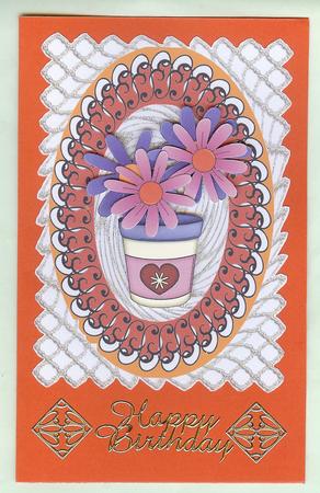 Fancy Oval Frames by Christine Dixon