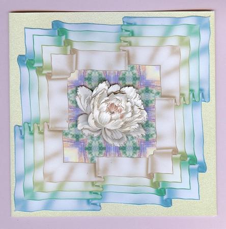 8 Ribbon Frames 6x6 by Christine Dixon