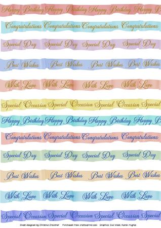 Designer Treasure Rumpled Ribbons by Christine Dixon