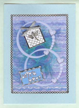 Hearts and Pearls Circular Frames - Set 1 by Christine Dixon