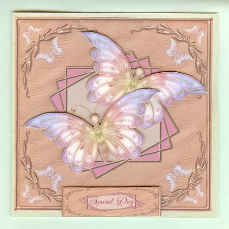 Metallic Frames with Triple Offset Aperture by Christine Dixon