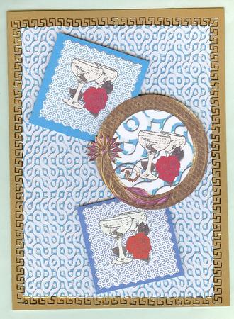 Large Coloured Swirly Patterns by Christine Dixon