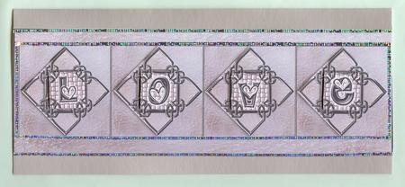 Foil Effect 12 x 12 Pearlescent Papers in Fairy Colours by Christine Dixon