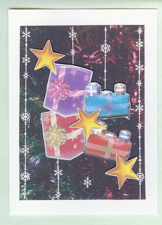 Christmas Background by Christine Dixon