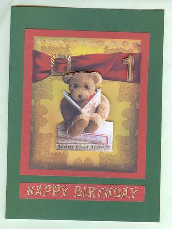 Bookish Bear by Christine Dixon