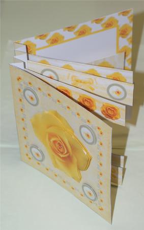 Yellow Rose Flag Book Kit by Christine Dixon