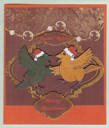 Rocking Robins by Christine Dixon
