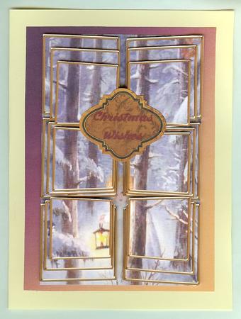Angels in the Woods 3D Card Panels by Christine Dixon