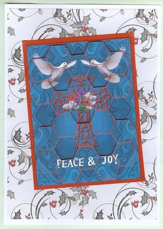 Flower Crosses & Dove Cu4cu Set 1 by Christine Dixon