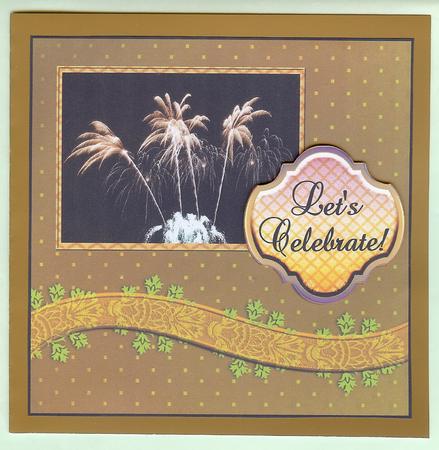 A Desert Island Painted in the Sky with Fireworks by Christine Dixon