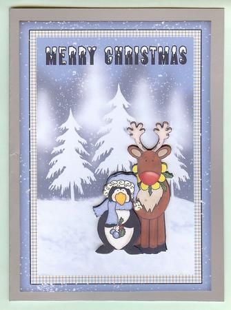 Penguin Fun Winter Holiday Elements by Christine Dixon