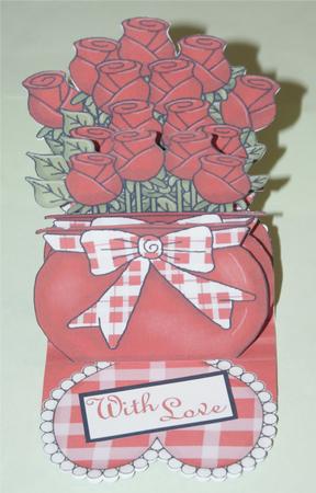 With Love Pop-up Card by Christine Dixon
