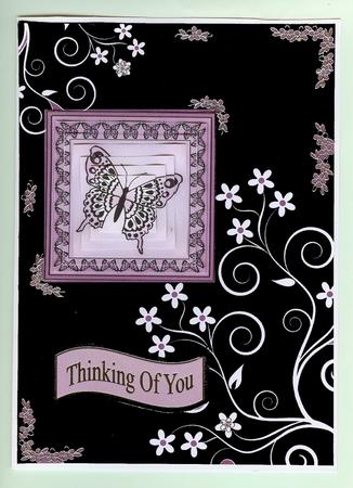 Garden Flourish Background (b&w) by Christine Dixon
