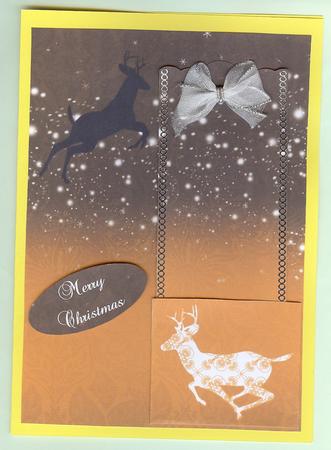 Holiday Reindeer Stags Christmas Kit by Christine Dixon