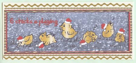 Chicks Play Time by Christine Dixon
