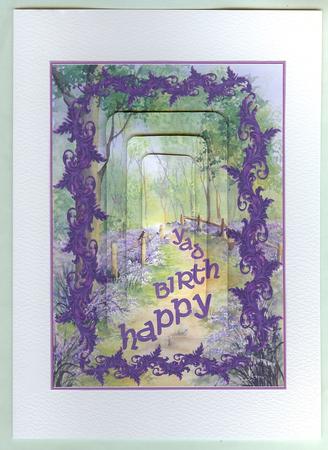 Bluebell Wood, Original Watercolour Painting by Christine Dixon
