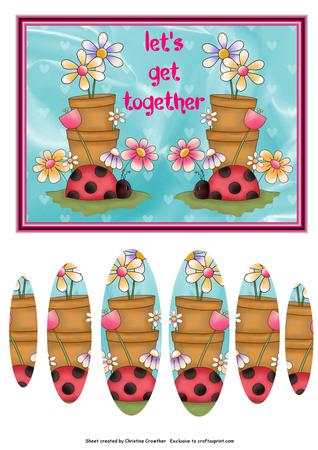 12-spring Garden Clipart by Christine Dixon