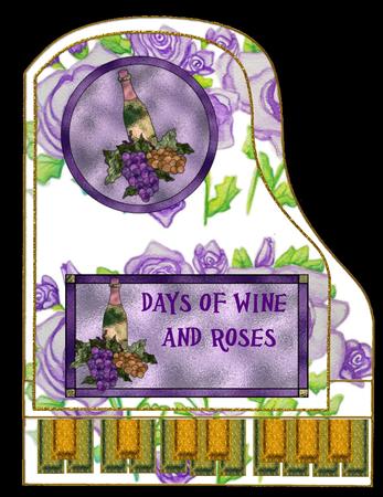 Lavender Roses by Christine Dixon