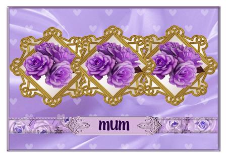 Gold and Pastel Frames and Mats by Christine Dixon
