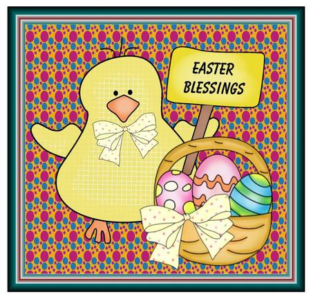 Easter Chick Family by Christine Dixon