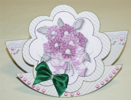 Creation's Canvas Wobble Stepper Card Kit by Christine Dixon
