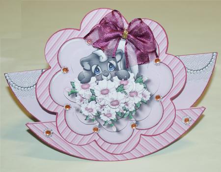 Floral Delights Wobble Stepper Card Kit by Christine Dixon