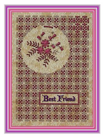 Vintage Floral Paper by Christine Dixon