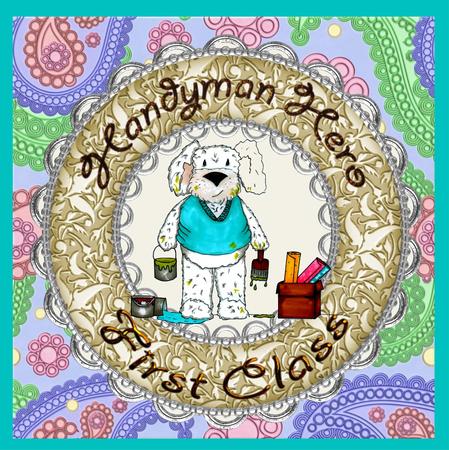 Rings of Silver Round Frames - Set 2 by Christine Dixon