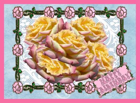 Yellow Rose Designer Resource 300dpi Png Format.zip by Christine Dixon