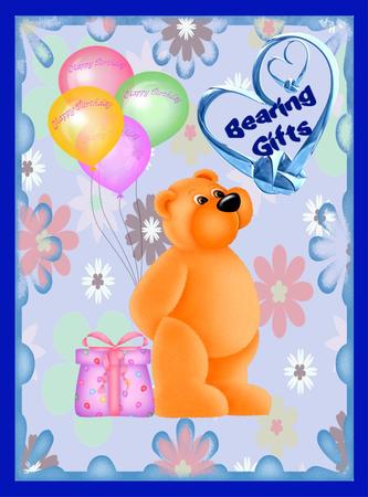 Balloon Bears Clip Art by Christine Dixon