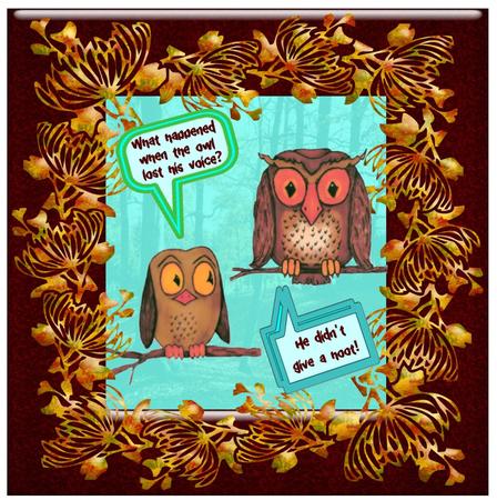 Owl and Friends by Christine Dixon