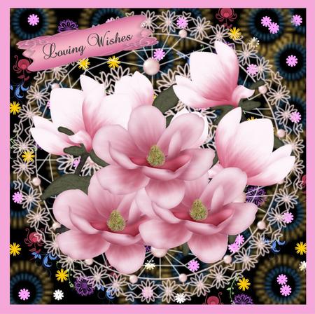 4 Floral Lace & Pearl Mats - Cu4cu by Christine Dixon