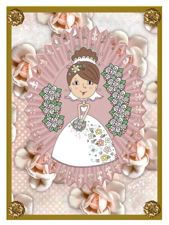 Petal Perfect Backing Paper One by Christine Dixon