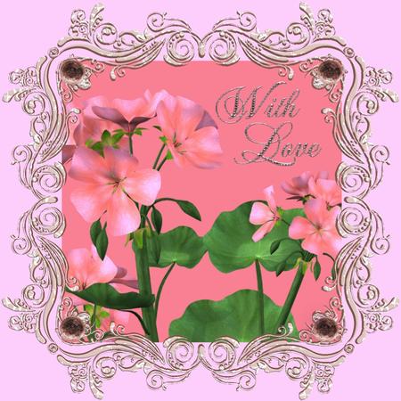 Bright Blooms A4 Backing Paper #3 by Christine Dixon